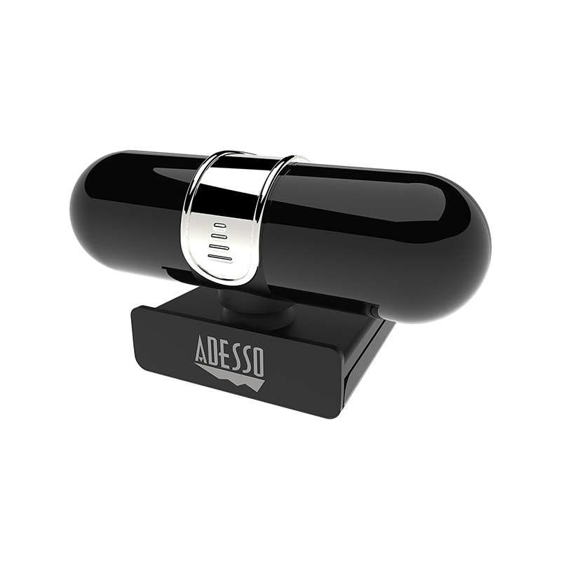 Adesso CYBERTRACK H7 - Webcam - 4 Megapixel - USB 2.0 - Auto-focus - Microphone